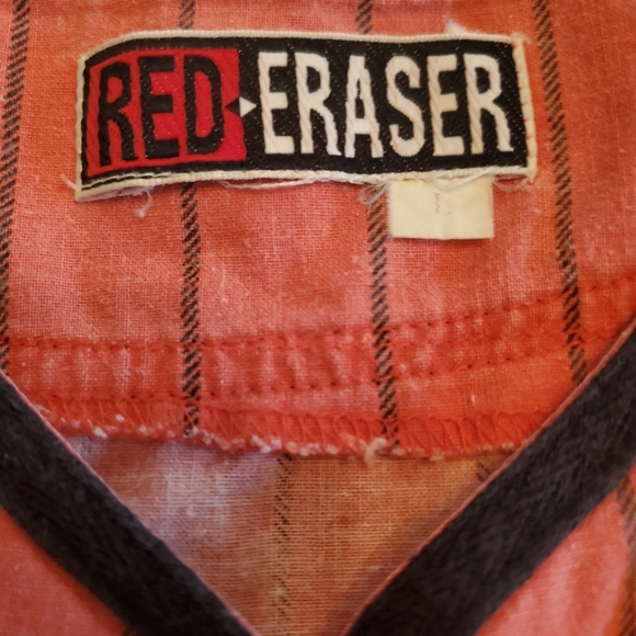red eraser Shirts Vintage And Rare Red Eraser Shirt Poshmark